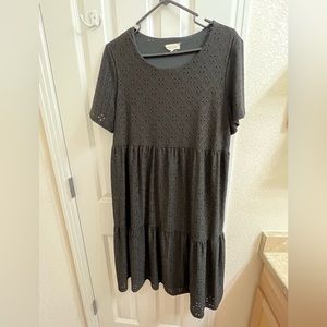 Roolee Midi Eyelet Dress